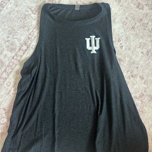Women's Black Sleeveless Top